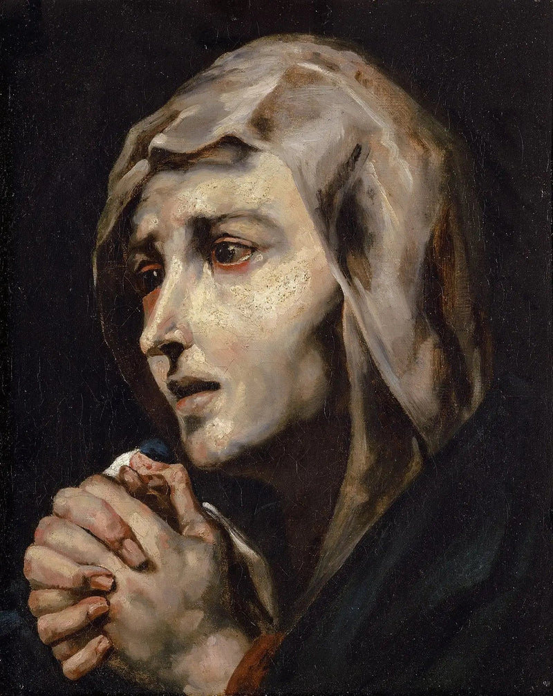 Mater dolorosa, Kopie nach Ribera - Théodore Géricault