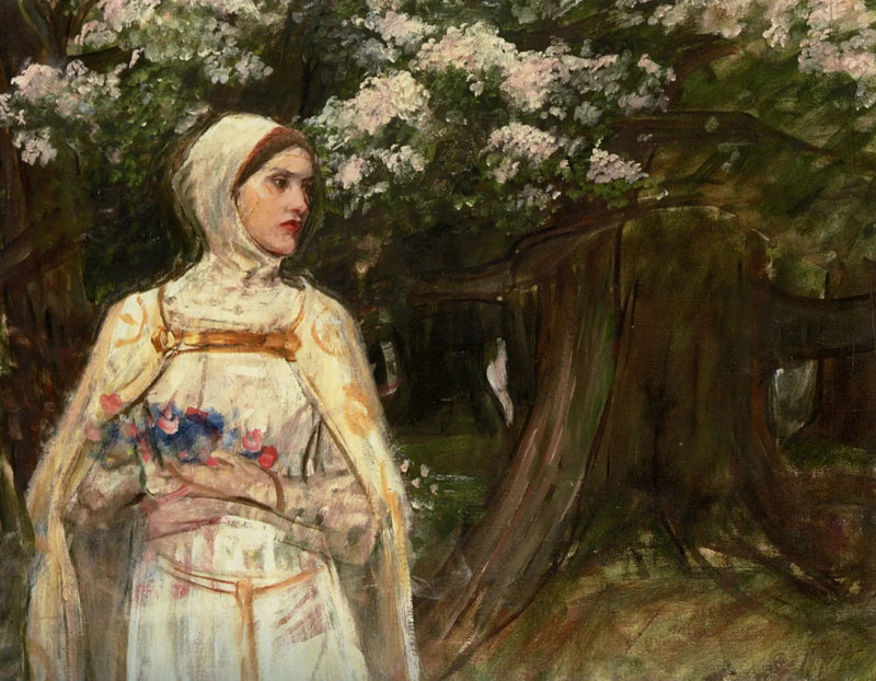 Matilda, früher Beatrice genannt - John William Waterhouse