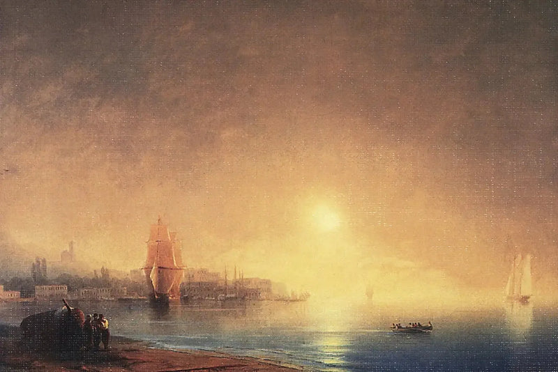 Morgen am Ufer der Bucht - Ivan Aïvazovski