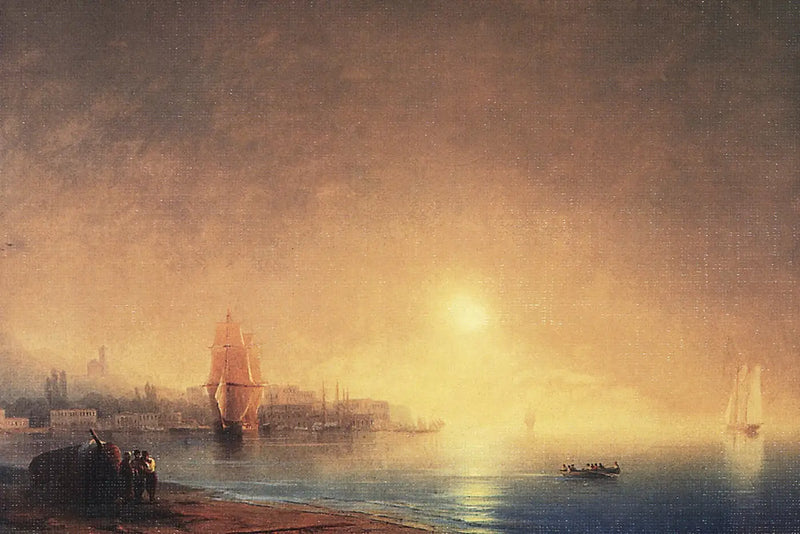 Morgen am Ufer der Bucht - Ivan Aïvazovski