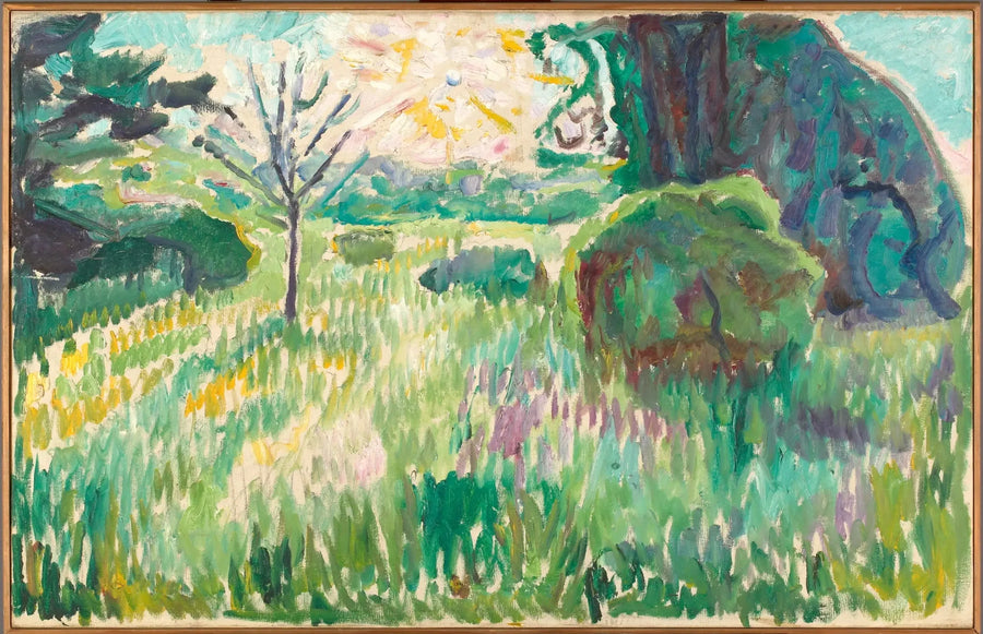 Morgen im Garten - Edvard Munch