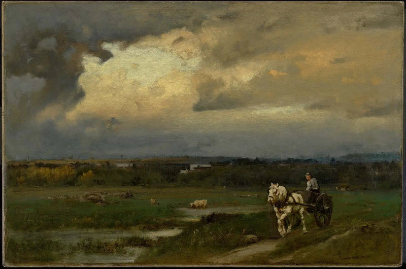Nebeliger Morgen - George Inness