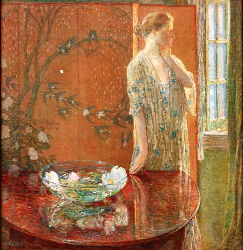 Frühlingmorgen - Childe Hassam
