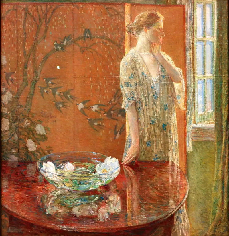 Frühlingmorgen - Childe Hassam