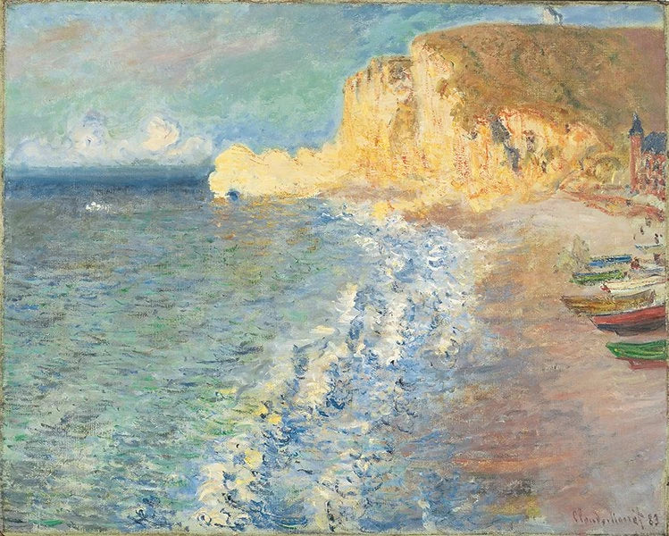 Morgen im EEtretat W830 - Claude Monet
