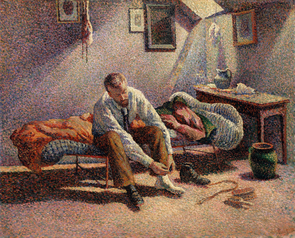 Matin. Intérieur - Maximilien Luce image 1 reproduction réalisée par Alpha Reproduction