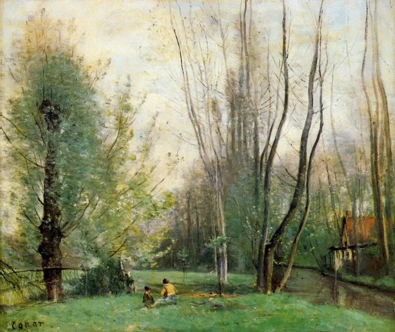 Morgen bei Beauvais - Jean-Baptiste Camille Corot