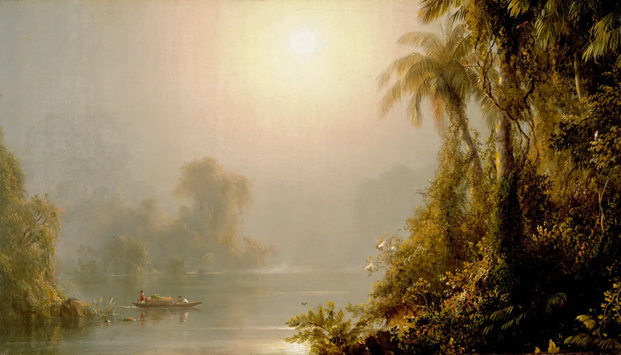 Morgen unter den Tropen - Frederic Edwin Church