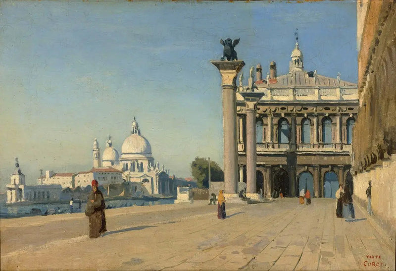 Vormittag in Venedig - Jean-Baptiste Camille Corot