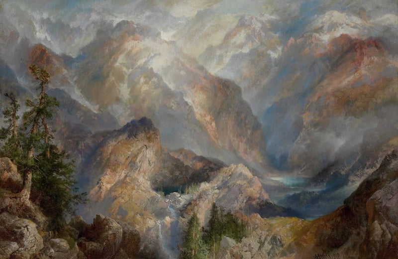 Vormittag in den Sierra, Nevada - Thomas Moran