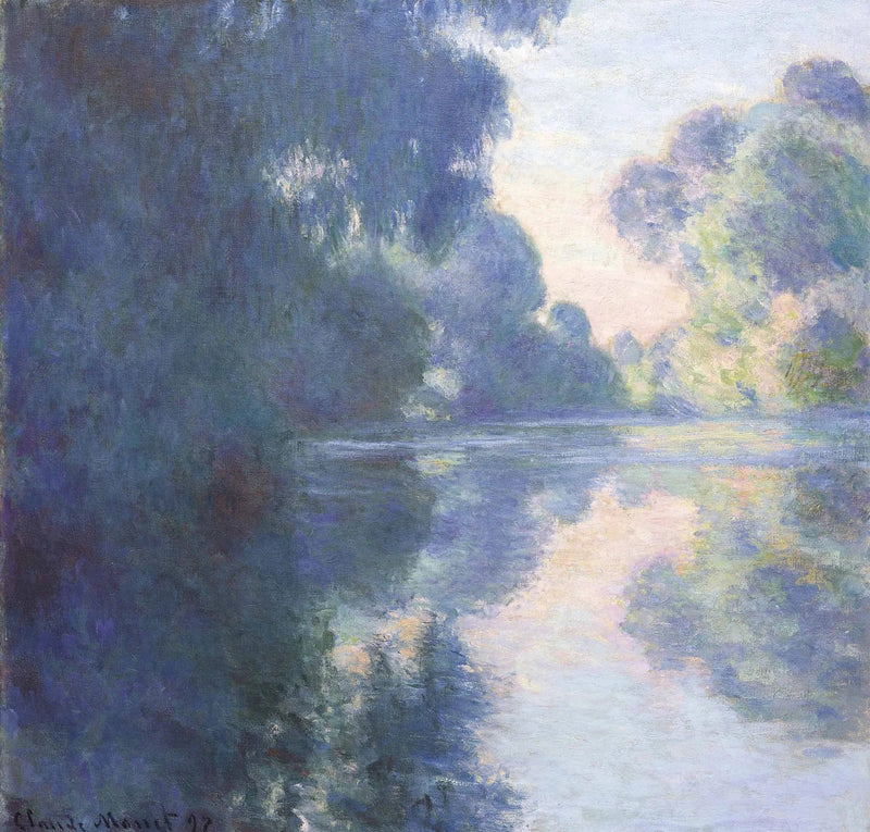 Morgen an der Seine - Claude Monet