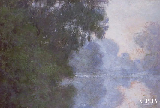 Matinée sur la Seine, effet de brume - Claude Monet - Reproductions de tableaux et peintures haut de gamme