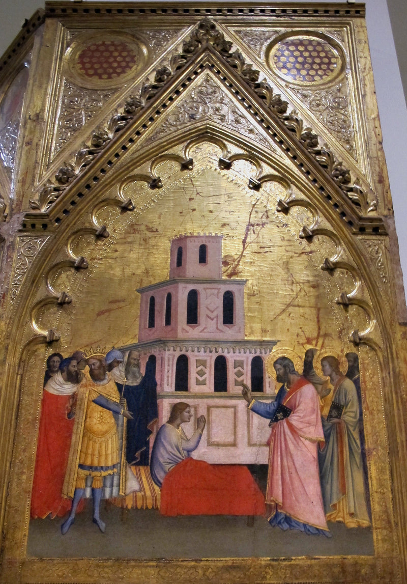 Matthew erweckt den Jungen - Andrea Orcagna