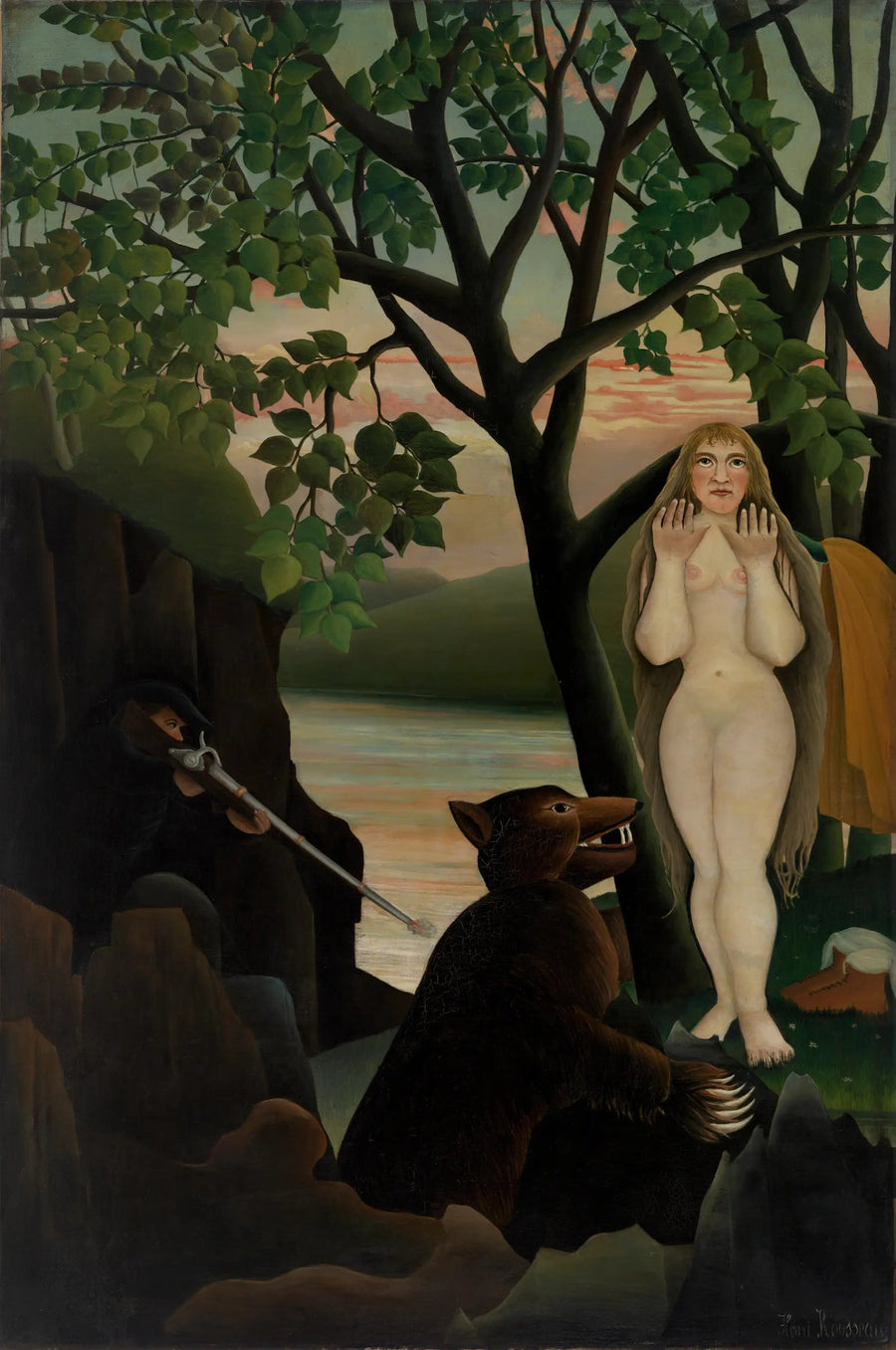 Schlechte Überraschung - Henri Rousseau