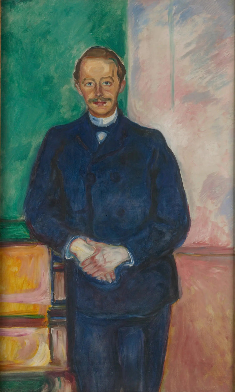 Max Linde in einem Matrosenanzug - Edvard Munch