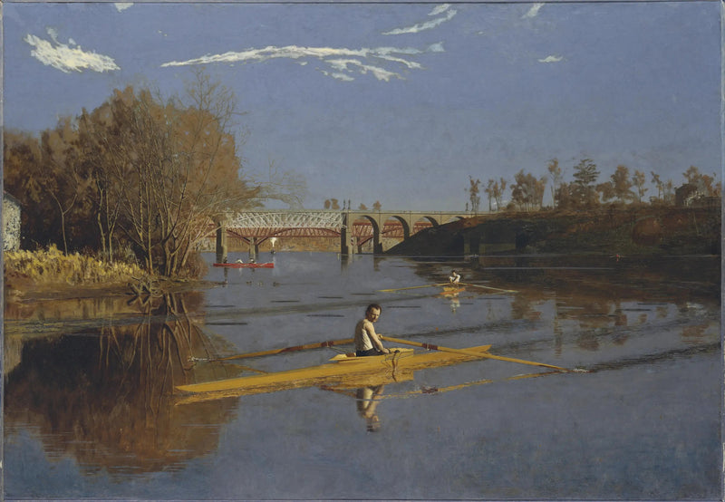 Max Schmitt im Ruderboot - Thomas Eakins