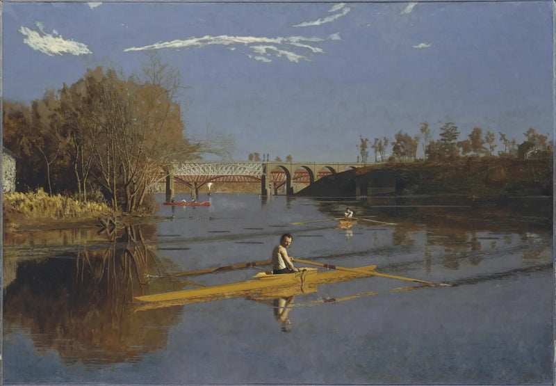 Max Schmitt im Ruderboot - Thomas Eakins