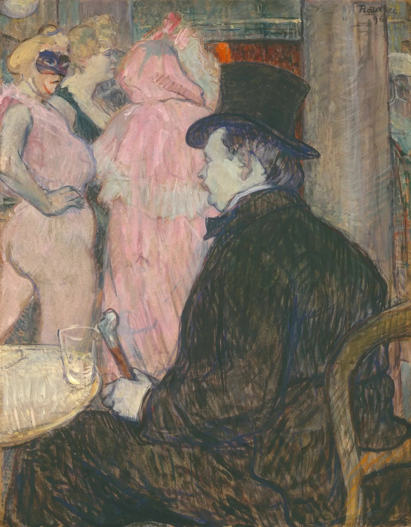 Maxime Dethomas: Am Ball der Oper - Henri de Toulouse-Lautrec