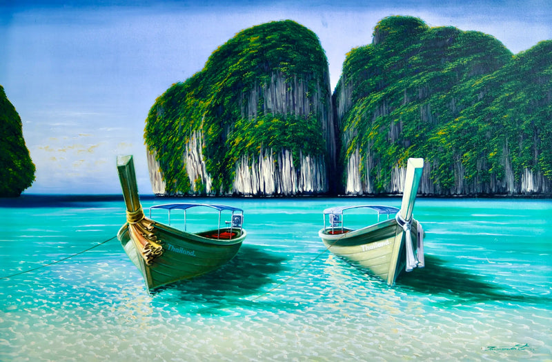 Maya-Bucht | 120 x 75 cm