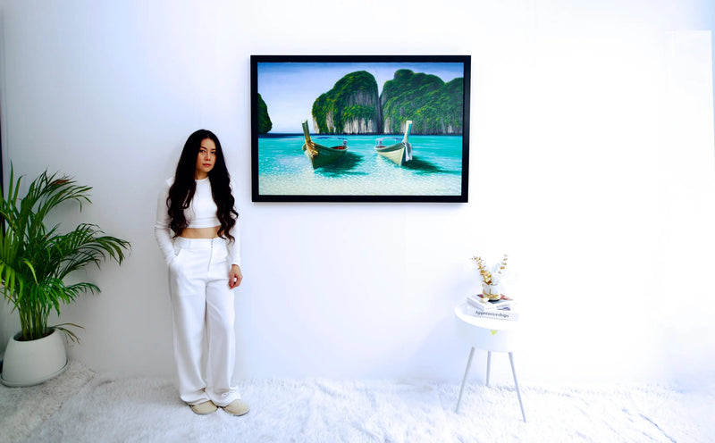 Maya-Bucht | 120 x 75 cm