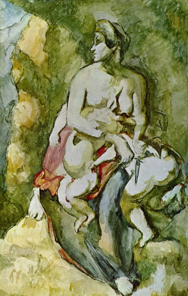 Medea, nach Delacroix - Paul Cézanne