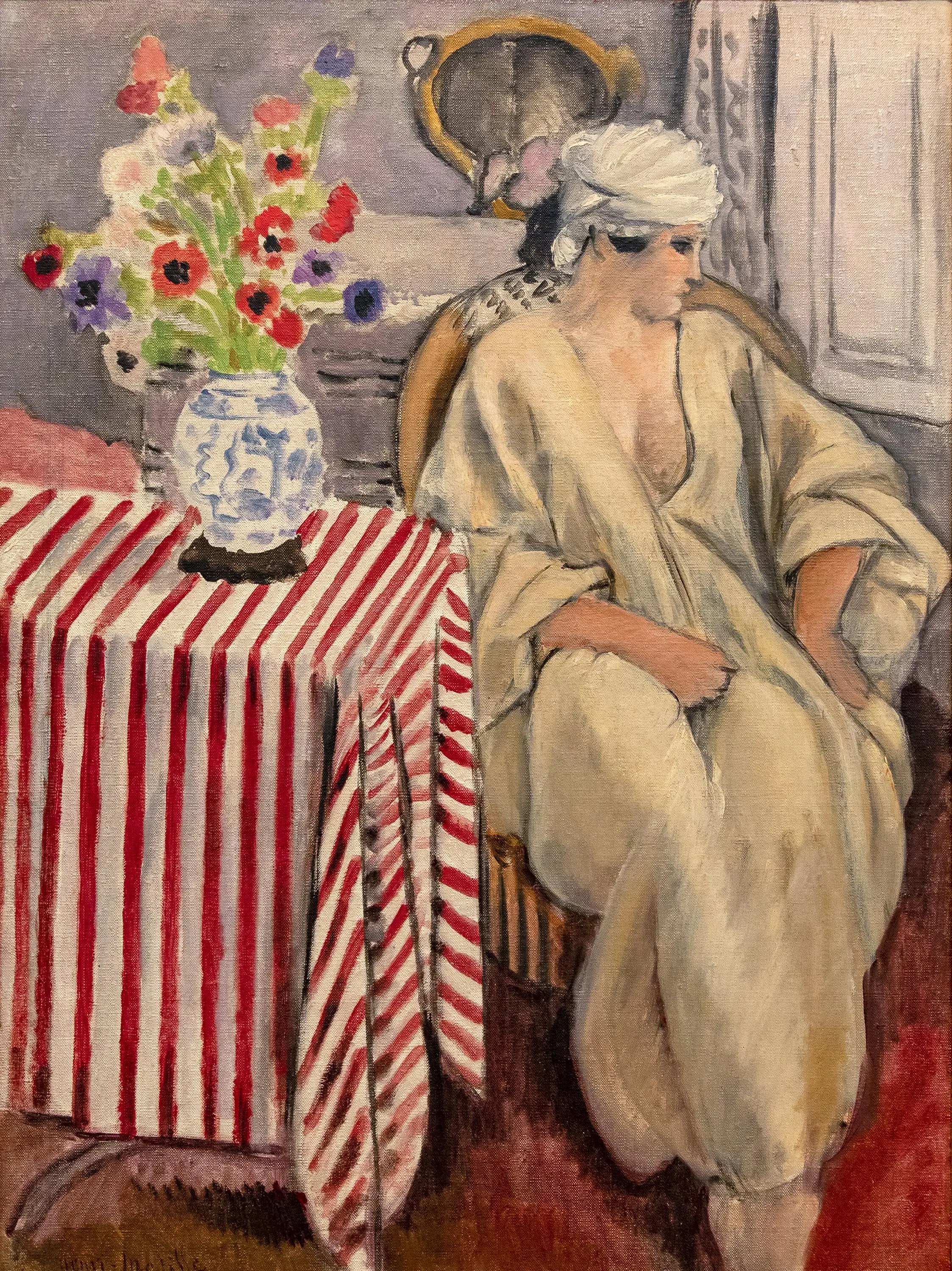 Méditation - Henri Matisse image 1 reproduction d’œuvre d’art à l’huile