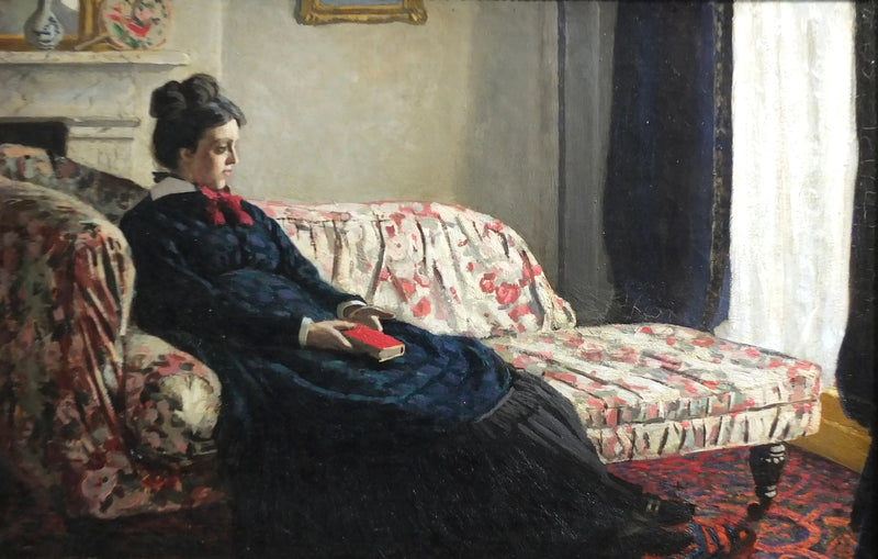 Meditation. Madame Monet auf dem Sofa - Claude Monet
