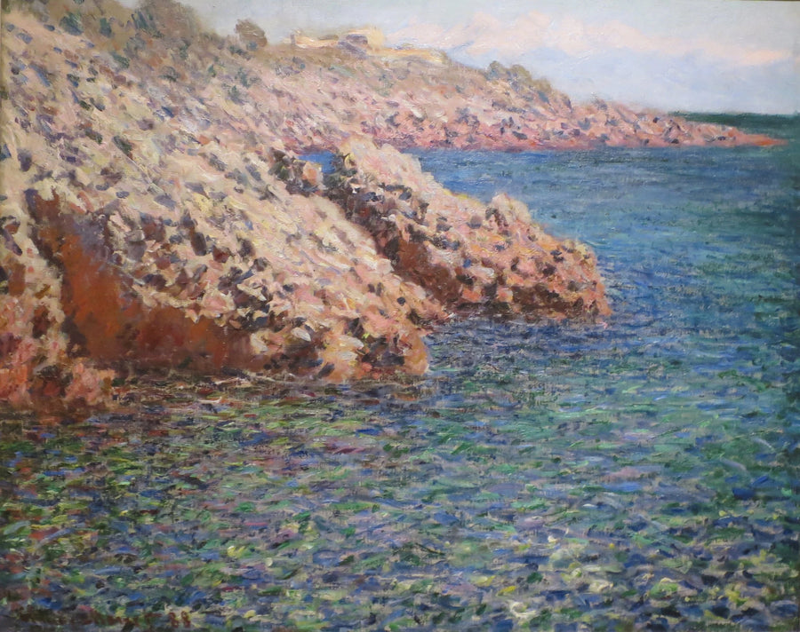 Das Mittelmeer, Cap d'Antibes W1185 - Claude Monet