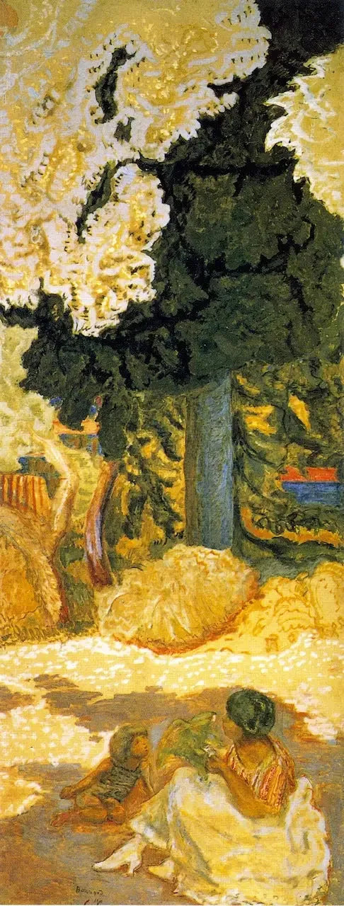 Mittelmeer. Triptychon (rechtes Panel) - Pierre Bonnard
