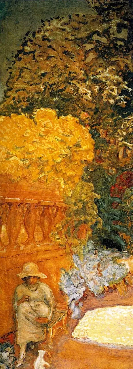 Mittelmeer. Triptychon (linkes Panel) - Pierre Bonnard