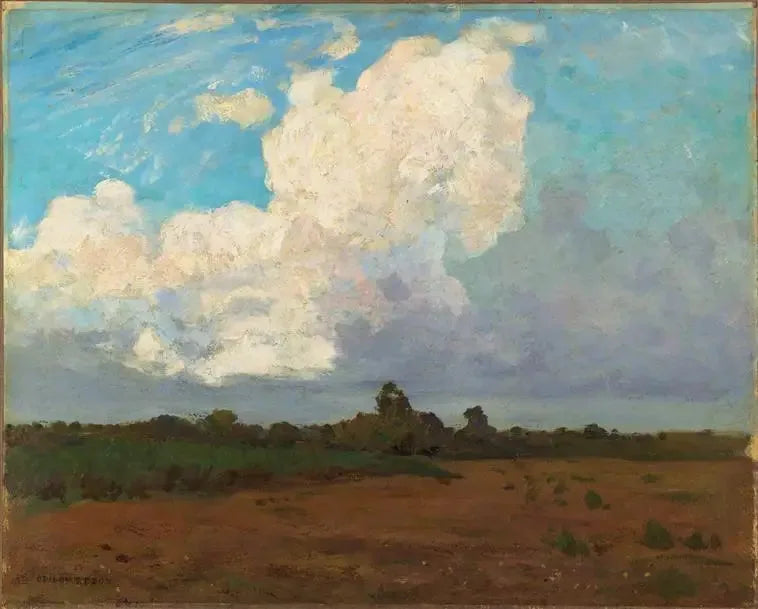 Médoc, die Heidelandschaft - Odilon Redon