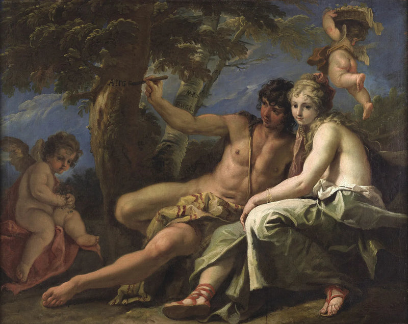 Médor und Angélique - Sebastiano Ricci