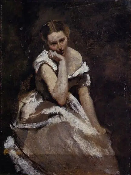 Melancholie - Jean-Baptiste Camille Corot