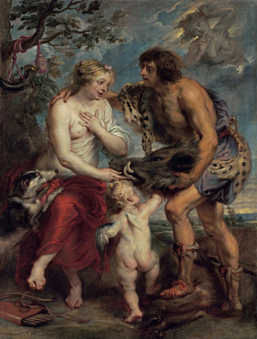 Méléagre und Atalante - Peter Paul Rubens