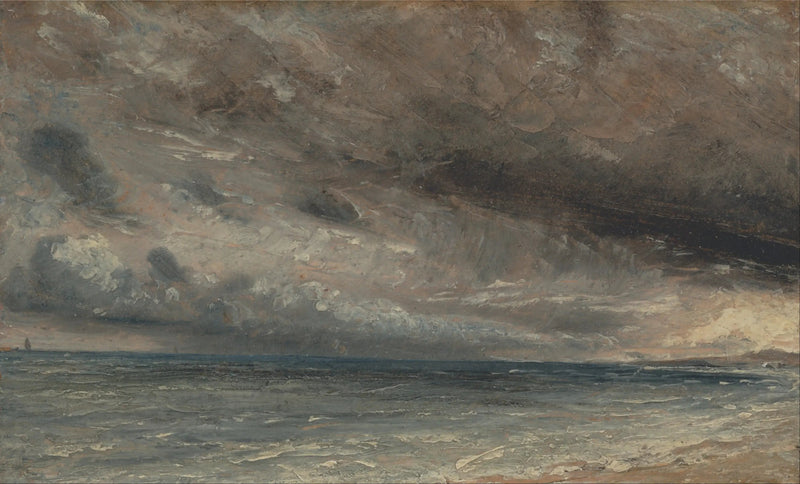 Unruhige See, Brighton - John Constable