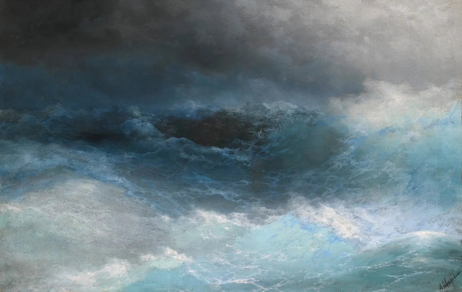 Unruhige See - Ivan Aïvazovski