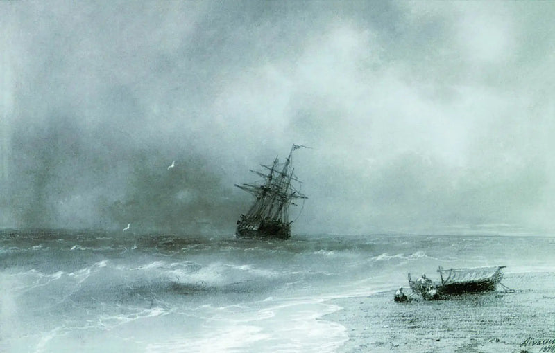 Unruhige See - Ivan Aïvazovski