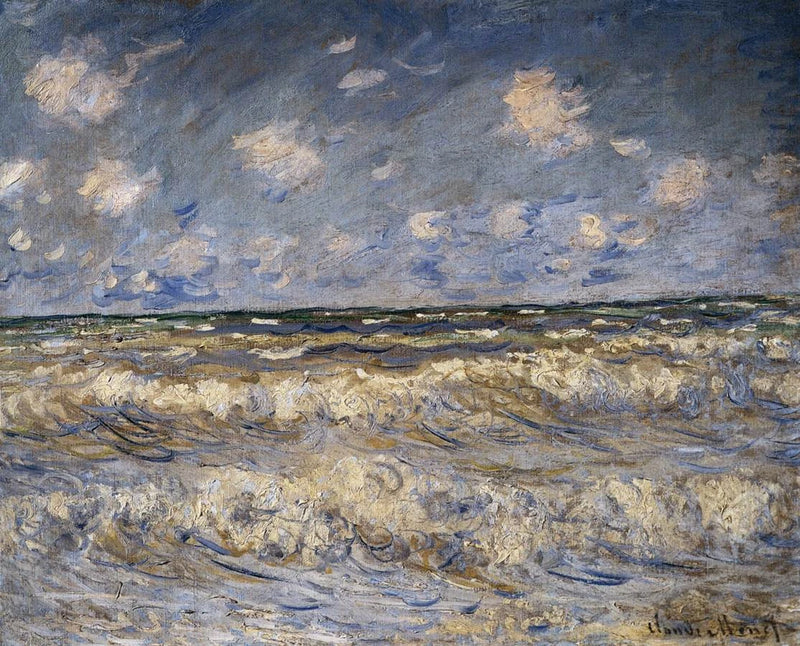 Raue See W663 - Claude Monet