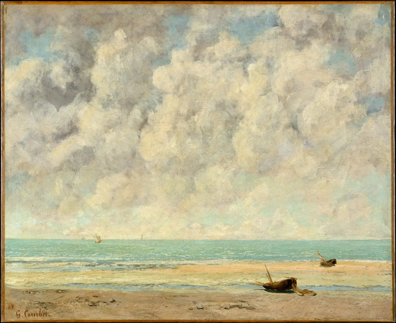 Ruhige See - Gustave Courbet