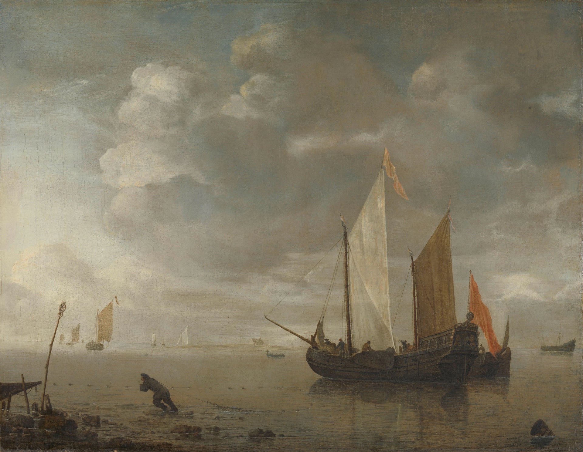 Mer calme - Hendrik Jacobsz Dubbels