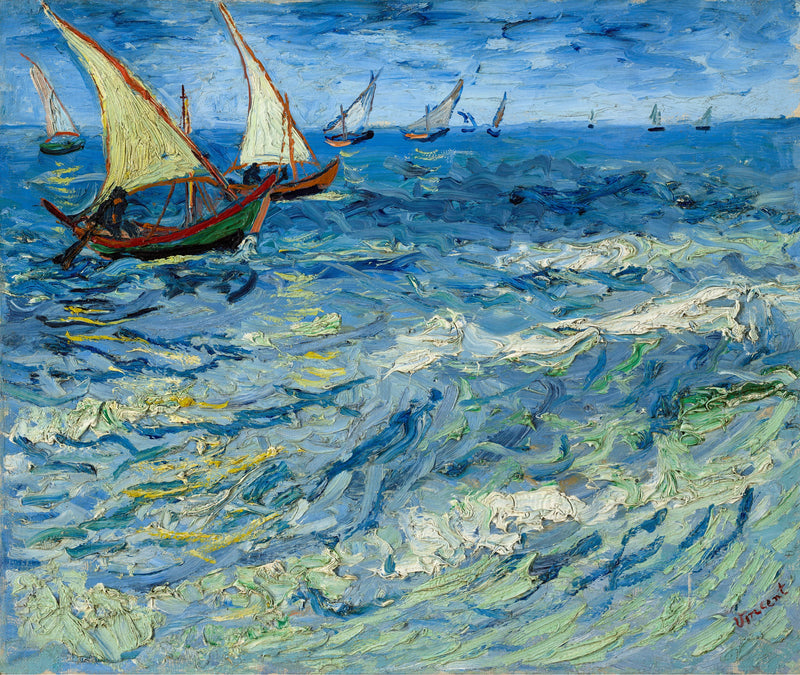 Meereslandschaft bei den Saintes-Maries - Vincent van Gogh