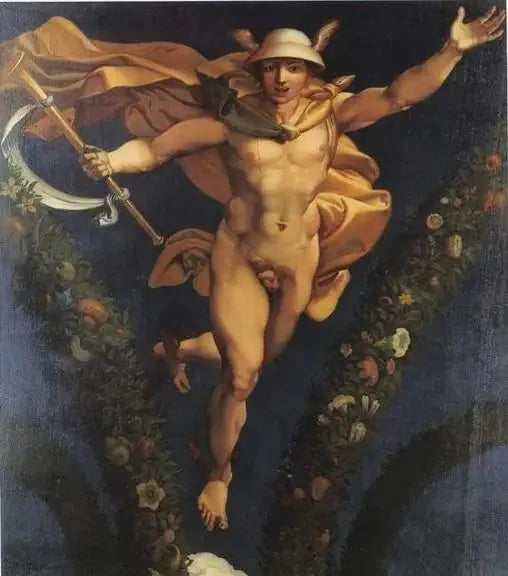 Merkur, nach dem Fresko von Raffael in der Farnesina - Jean-Auguste-Dominique Ingres