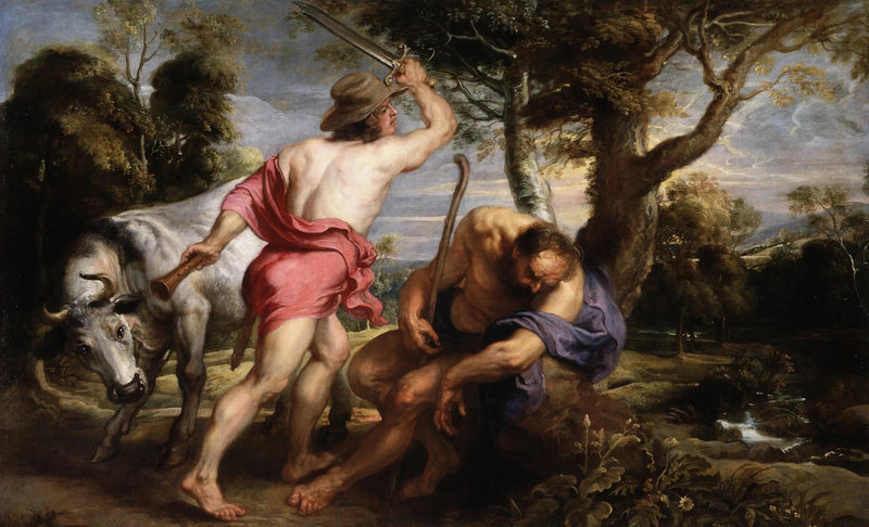Merkur und Argos - Peter Paul Rubens