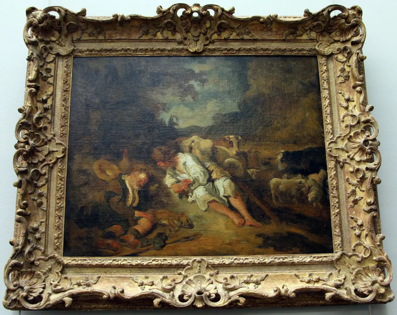 Merkur und Argus - Jean-Honoré Fragonard