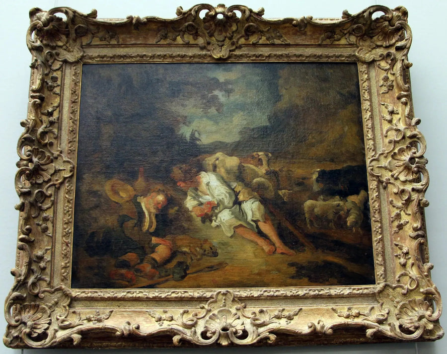 Merkur und Argus - Jean-Honoré Fragonard