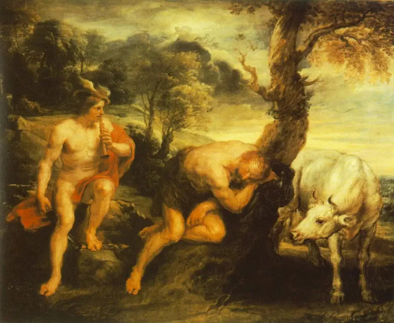 Merkur und Argus - Peter Paul Rubens
