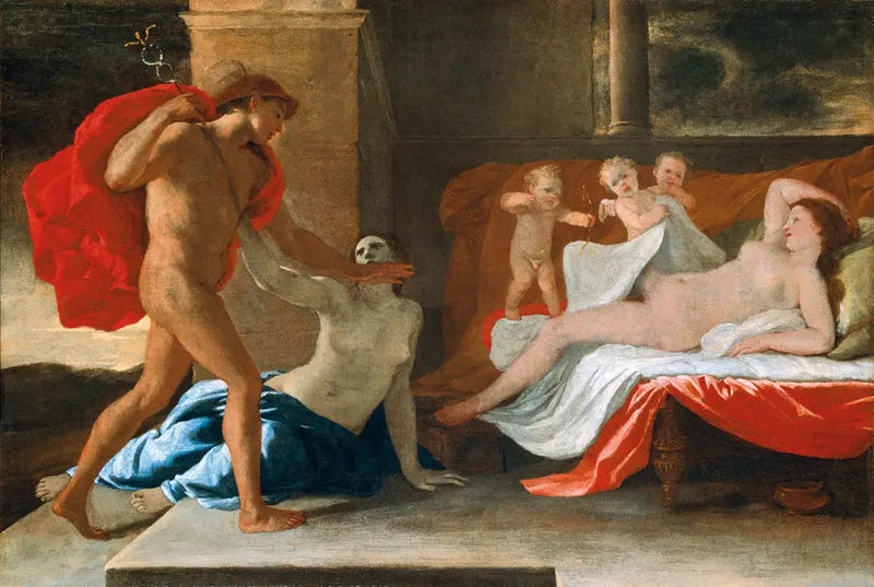 Merkur, Hersé und Aglaure - Nicolas Poussin