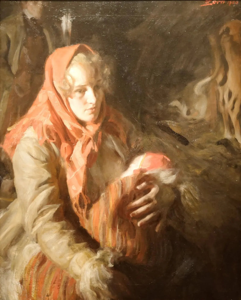 Mutter und Kind - Anders Zorn