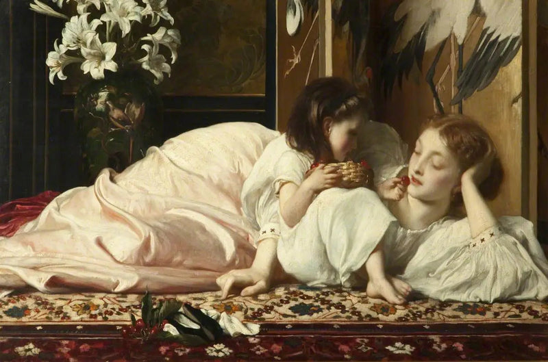 Mutter und Kind - Frederic Leighton