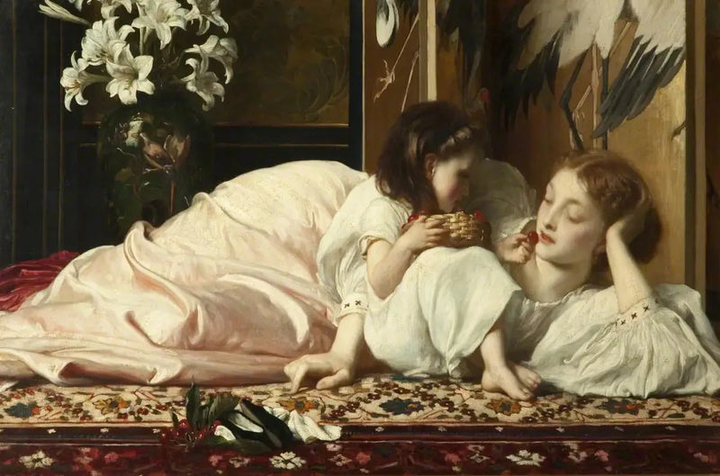 Mutter und Kind - Frederic Leighton